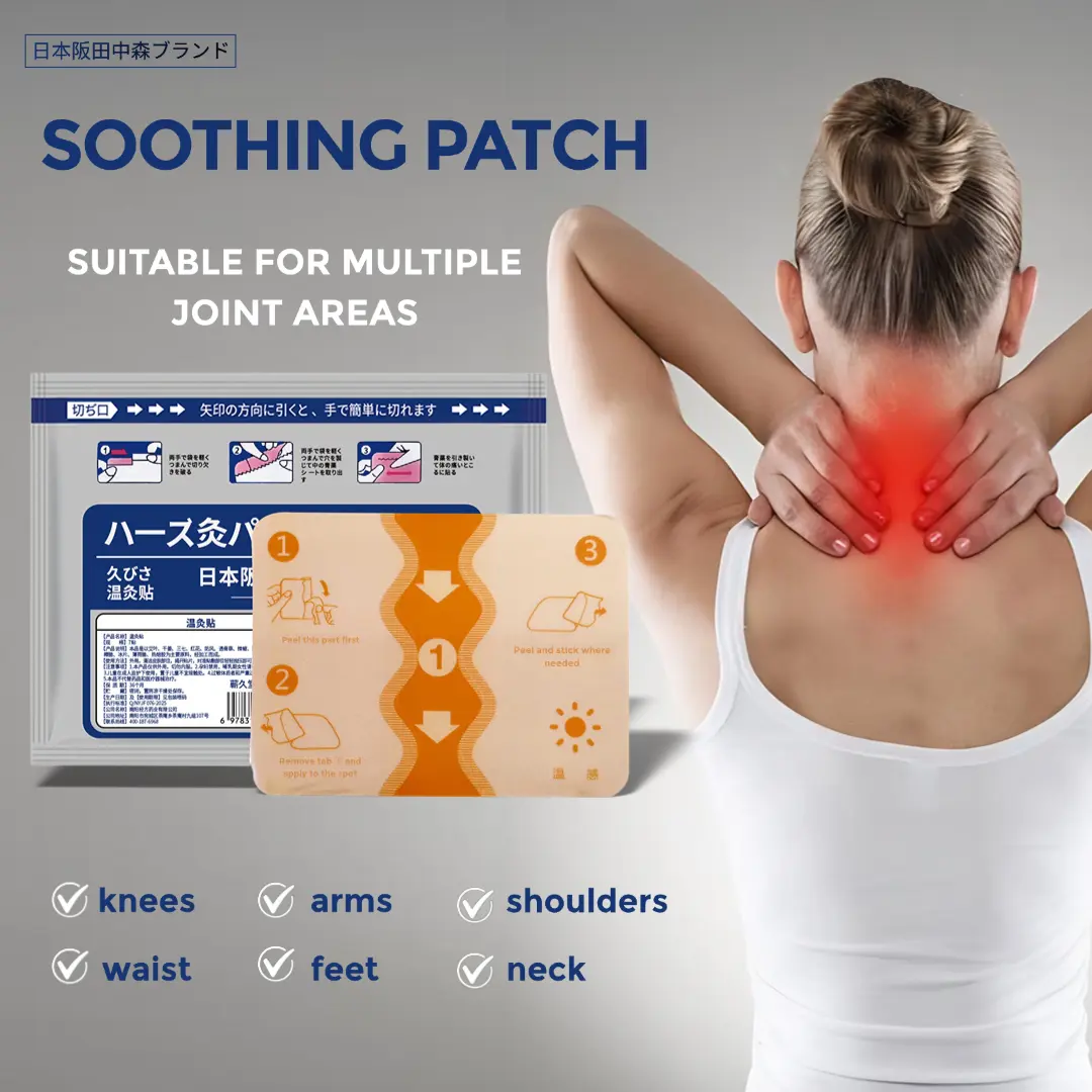 Heatable Aches Relief Heat Patches - 7-Count Bagged Pack, Skin-Friendly Botanical Extracts Pads for Long-Lasting Warmth, Back Pain Relief Therapy & Joint & Muscle Support (Thermal)