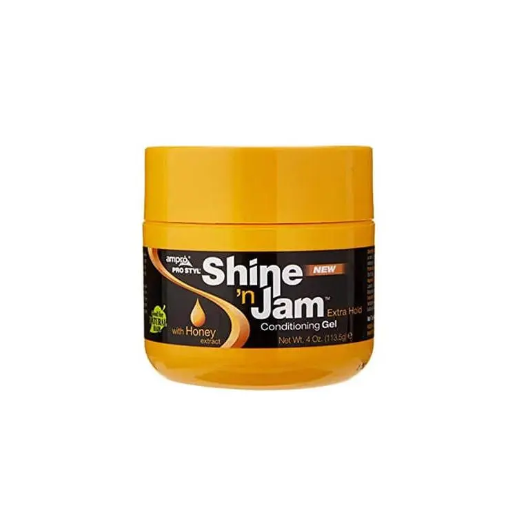 Extra Hold Conditioning Gel with Honey Extract, a Non-Flaking and Moisturizing Styler for Natural or Chemically Treated Hair, Unisex, Moisturizing Gel