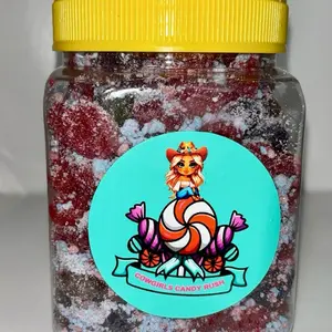 Bubblegum Cotton Candy Gushies-Sweet Snack Bonbon Bubblegum Cotton Candy Gushies-Sweet Snack Bonbon