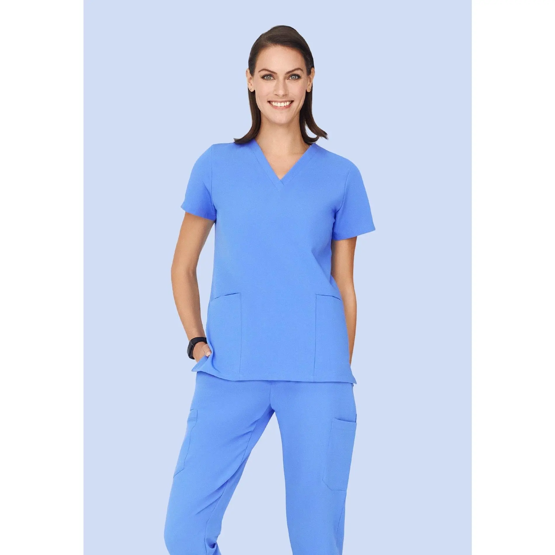 6 Pocket Top Ceil Blue