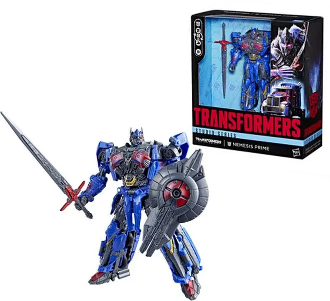 Transformers: The Last Knight Studio Series Leader Class Nemesis Prime Collectible Action Figure, Action Figures