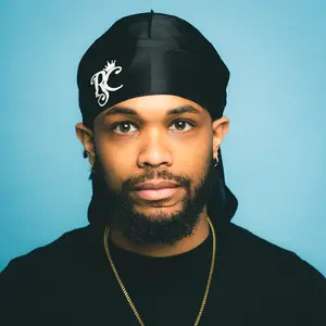 Silky Satin Durag for 360 Waves | Black