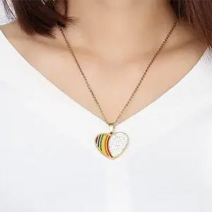 Rainbow Pendant Necklaces