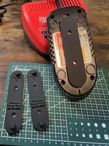 Milwaukee Charger Wall Mount Brackets 3 pack for 48-59-2001