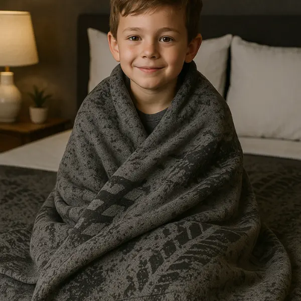 Chooniez® Organic Waterproof Throw Blanket for Bed Wetting