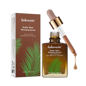 Butter Glow Bronzing Serum, 1 Box Gentle, Hydrating Nourishing Skincare Bronzing Drops for Radiant, Natural Sunkissed Complexion, Moisturizing Skin Care Product for Women, Moisturize, Bronze, Hydrate, Moisturizer