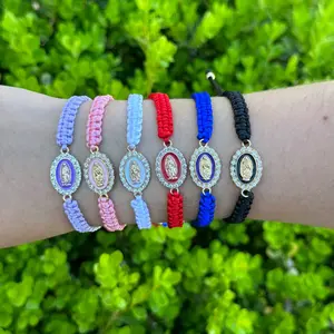Virgen Mary Circled Bracelets