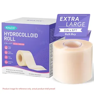 1pcs, Prettystart,  Hydrocolloid Tape Roll, Waterproof Breathable Custom‑Cuttable Stickers, Gentle Skin‑Friendly Daily Skin Protection Patches for Face & Body, Long Lasting Adhesive