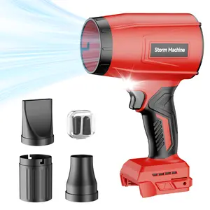 Turbo Jet Blower, Cordless Leaf Blower, Violent Turbo Fan, Pure Copper Motor, Car Drying After Wash, Handheld Snow Blower, 50,000 RPM Turbo Power Air Duster, Home Improve,Lawn & Garden Mainte Holiday gifts Compatible with Milwaukee 18V Battery(Tool Only)