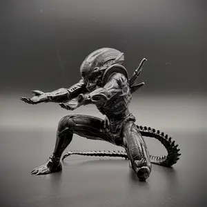 Creative 3D Printed Pen Holder, Desk Organizer for Office & Study, Non-Slip Stable Design, Minimalist Warrior Style, Perfect Gift