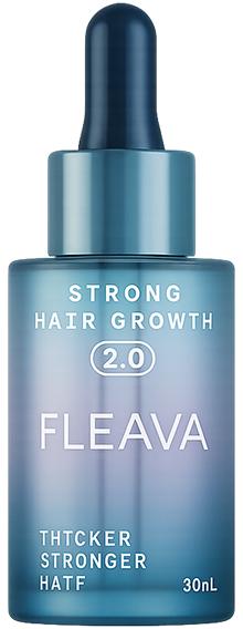 FLEAVA Strong Hair Growth 2.0 Copper Peptide Serum for Thicker Stronger Hair 30mL Haircare Product