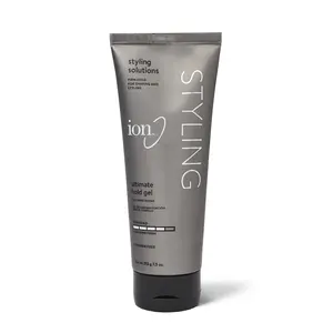 ion Styling Solutions Ultimate Hold Gel, Firm Hold Styling Gel, No Flaking, Paraben Free, 7.5 oz.