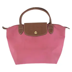 Pre-owned Longchamp Nylon Tote Bags Le Pliage Handbag
