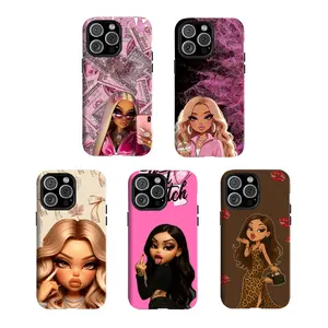 Y-Which Bratz Phone Case Are You Grabbing? Having good protective properties,for iPhone 16 15 14 13 12 11 17Pro Max,for Samsung S25 S24 S23 S22 Ultra,Protective Cover,give her/him a gift for Christmas and Thanksgi