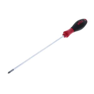 Wiha Tools 31112 Phillips #1 Screwdriver with SoftFinish Handle, 200mm