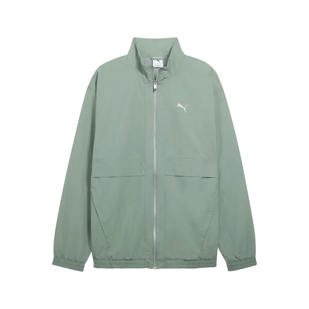 PUMA Mens Style Windbreaker Athletic Outerwear Casual - Green