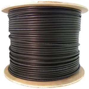 212 MAIN 1000 ft. Black Plenum 12-Fiber Outdoor Fiber Optic Cable - 50&125, OM3, Accessories
