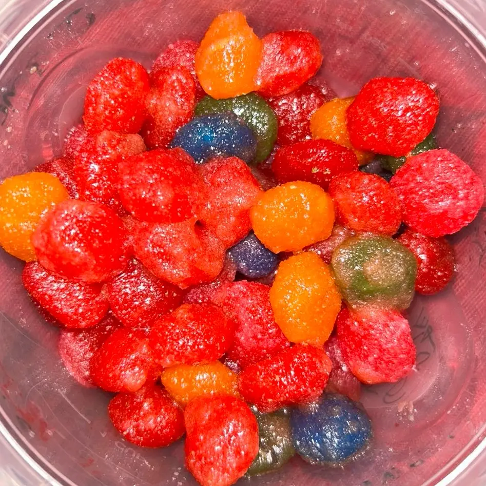Xtreme Sour Cherry Gushers Candy