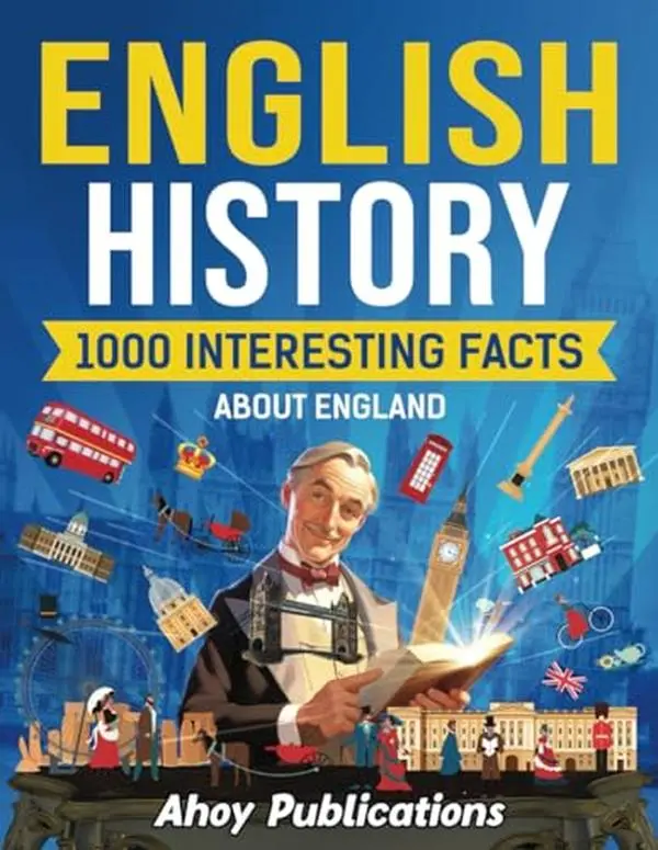 USED Book - English History: 1000 Interesting Facts About England (Curious Histories Collection) by Ahoy Publications (Paperback) - english