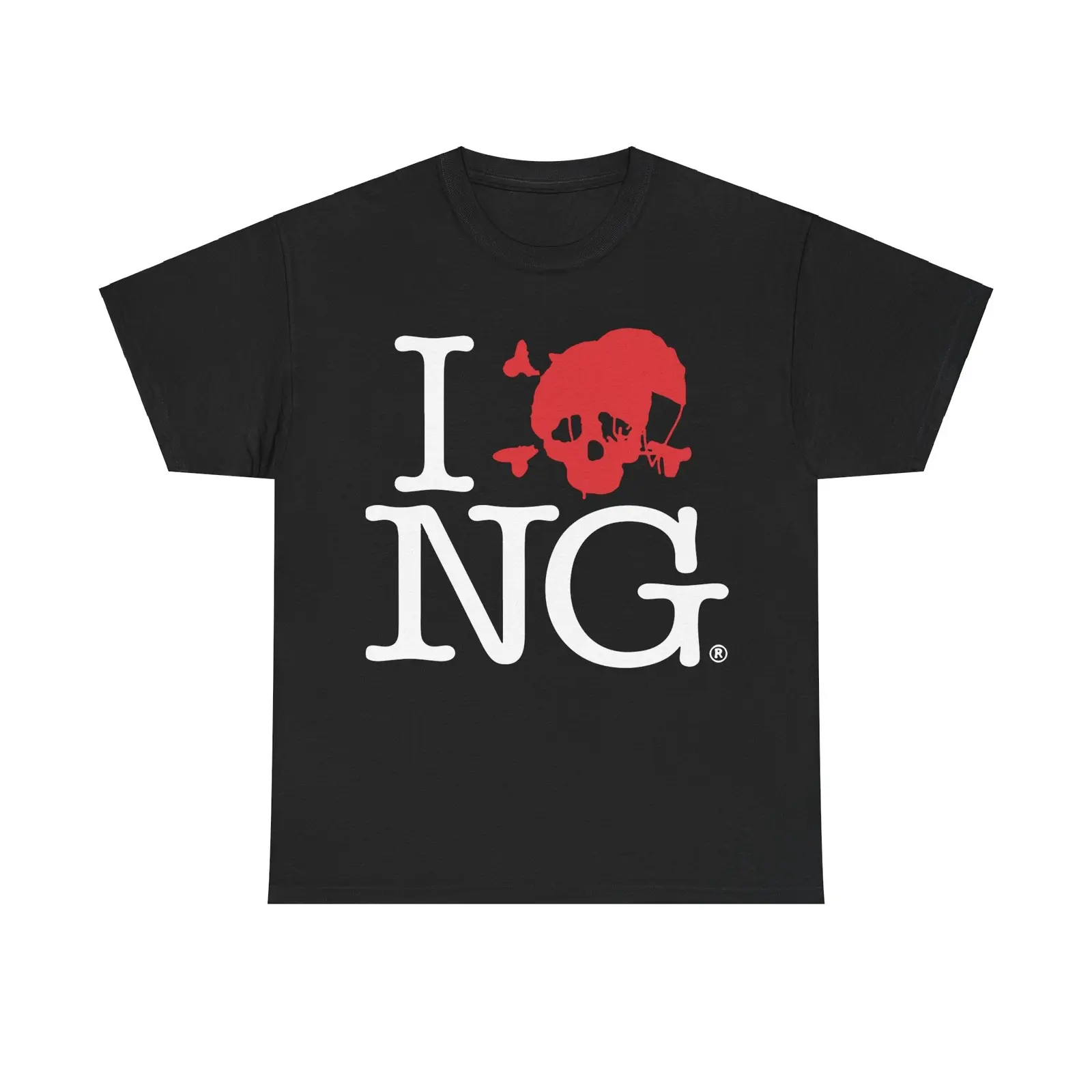 I Love NG I Luv Novagang Black Tees T-Shirts Merch Retro Music Fan Gift, Hip Hop Apparel Merch vintage 90s Fashion Top
