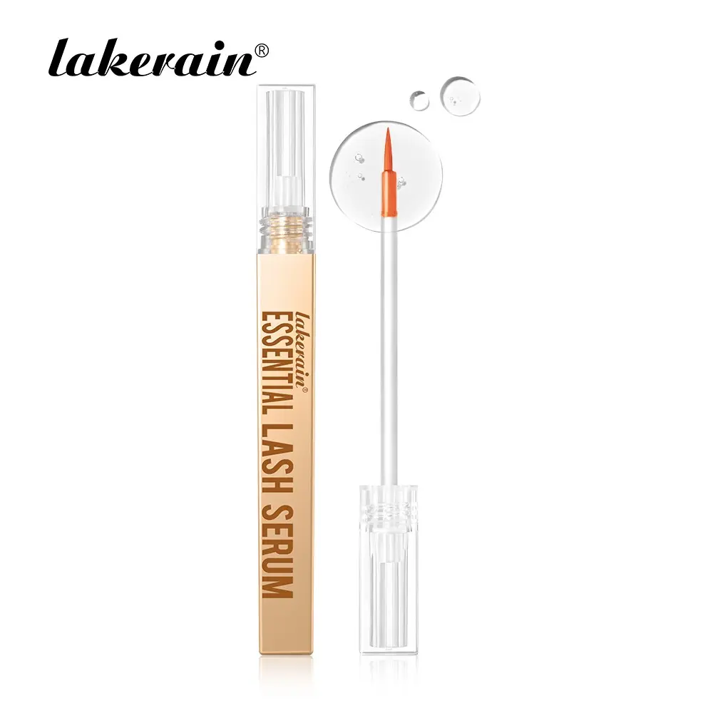Lakerain LASH SERUM, Eyelash Serum, 4-in-1 Lash Serum, Strengthens & Repairs for Longer, Fuller Lashes, Lightweight Fast-Drying Formula, Fine Brush for Easy Application, Ideal for Sparse or Breaking Lashes & Daily Care