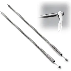 3pcs Spring Loop Threader, Bendable Multi-Purpose Cord Threading Tool for Eyelets, Elastic and Lace