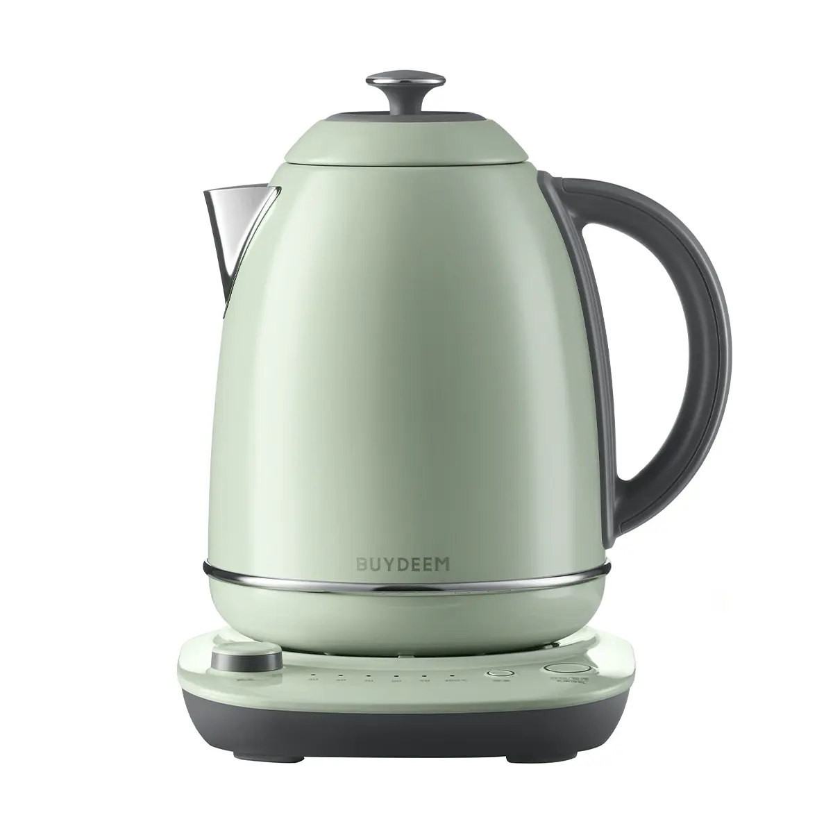 BUYDEEM K740 Temperature Control Electric Kettle - Stylish Yellow, Now Only $104.99 with $5 Off!