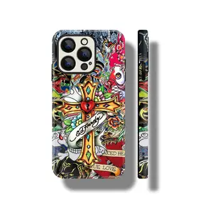 Durable Hardy-Inspired Phone Case for iPhone 11, 12, 13, 14, 15, 16, Stylish Y2K Aesthetic Accessories for Pro Max, Trendy Fashion for Enthusiasts