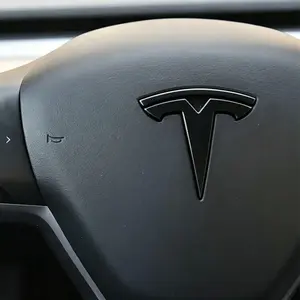 Tesla Model 3/y/x/s Steering Wheel Cover, Matte Finish High-End Texture, 1pcs, Durable & Stylish Accessory for Tesla Vehicles