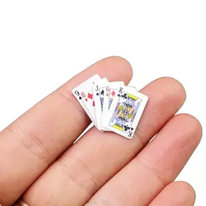 Mini poker set, pocket portable moisture-proof poker toys, blind box random style collection cards, dormitory camping board game artifact, social icebreaker
