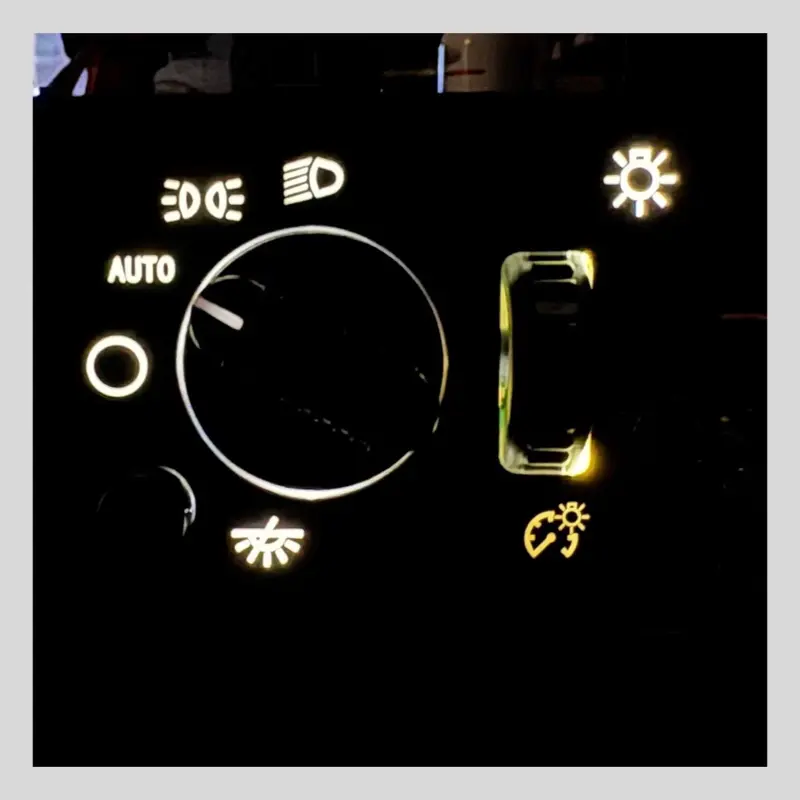 New 2003-2006 GM Silverado/ Sierra Headlight Switch with LED Upgrade for Enhanced Visibility and Style