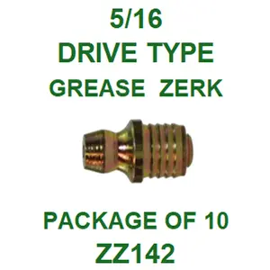 ZZ142  5/16  DRIVE  GREASE  FITTING  (10PACK)