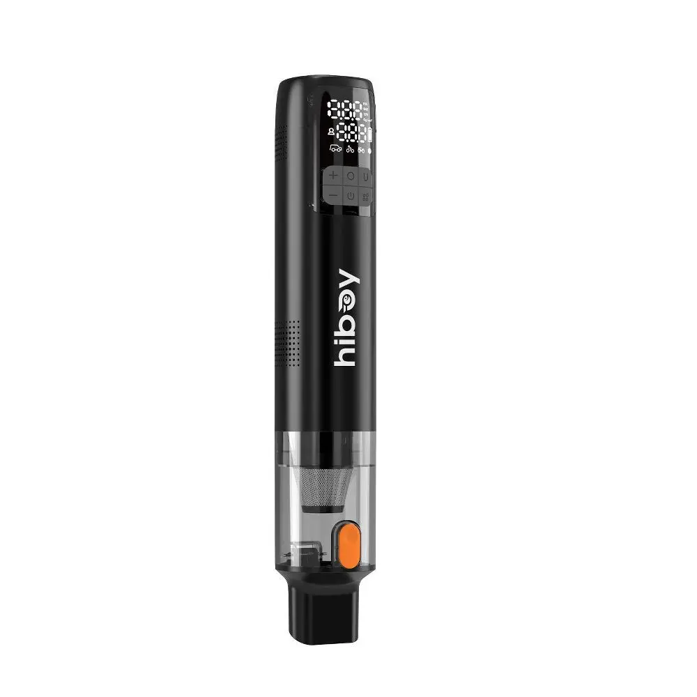 Hiboy Portable Tire Inflator and Vacuum Battery Powered Air Pump: Universal Valve 150 PSI