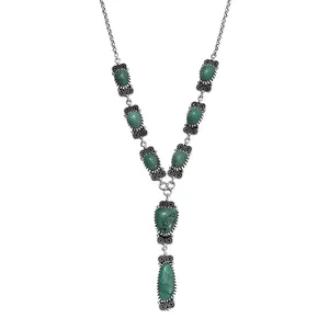 Artisan Crafted Turquoise 27.50 ctw Necklace 18 Inches in Sterling Silver Christmas Gifts