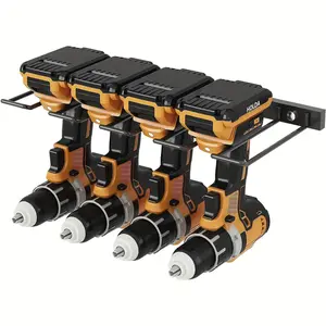 Power Tool Organization Rack, Wall Mounted Drill Bit Rack, Power Tool Storage Rack, Garage Tool Display Organization Rack & Storage, Power Tool Organizer, Construction Tool Organizer, Tools Organizer