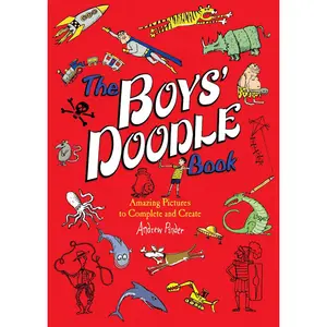 The Boys' Doodle Book by Andrew Pinder [Paperback Book]