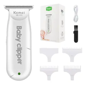 Kemei Baby Electric Hair Clipper, Quiet Low Noise, Safe Compact Design, USB Rechargeable, Large Capacity Battery, Home Use