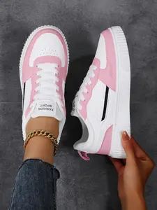 Women's New Couple Casual Walking Shoes, All-Season PU Leather Low Top Sneakers, Soft Soled Shoes, Soft Comfortable Breathable Eva Sole, Trendy Street Style