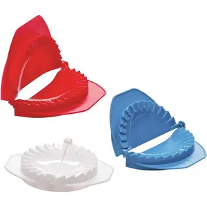 Dough Press, Set of 3 Empanada Press Dumpling Maker Dough  Dumpling Mold for Dumpling, Calzone, Ravioli, Empanada, Pierogi, Turnover & Meat Pie