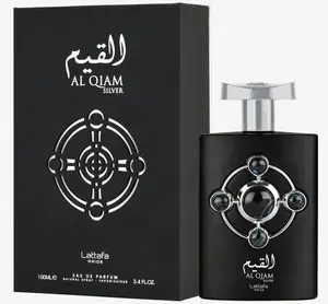 Lattafa Al Qiam Silver 100ML 3.4 Fl Oz Eau de Parfum