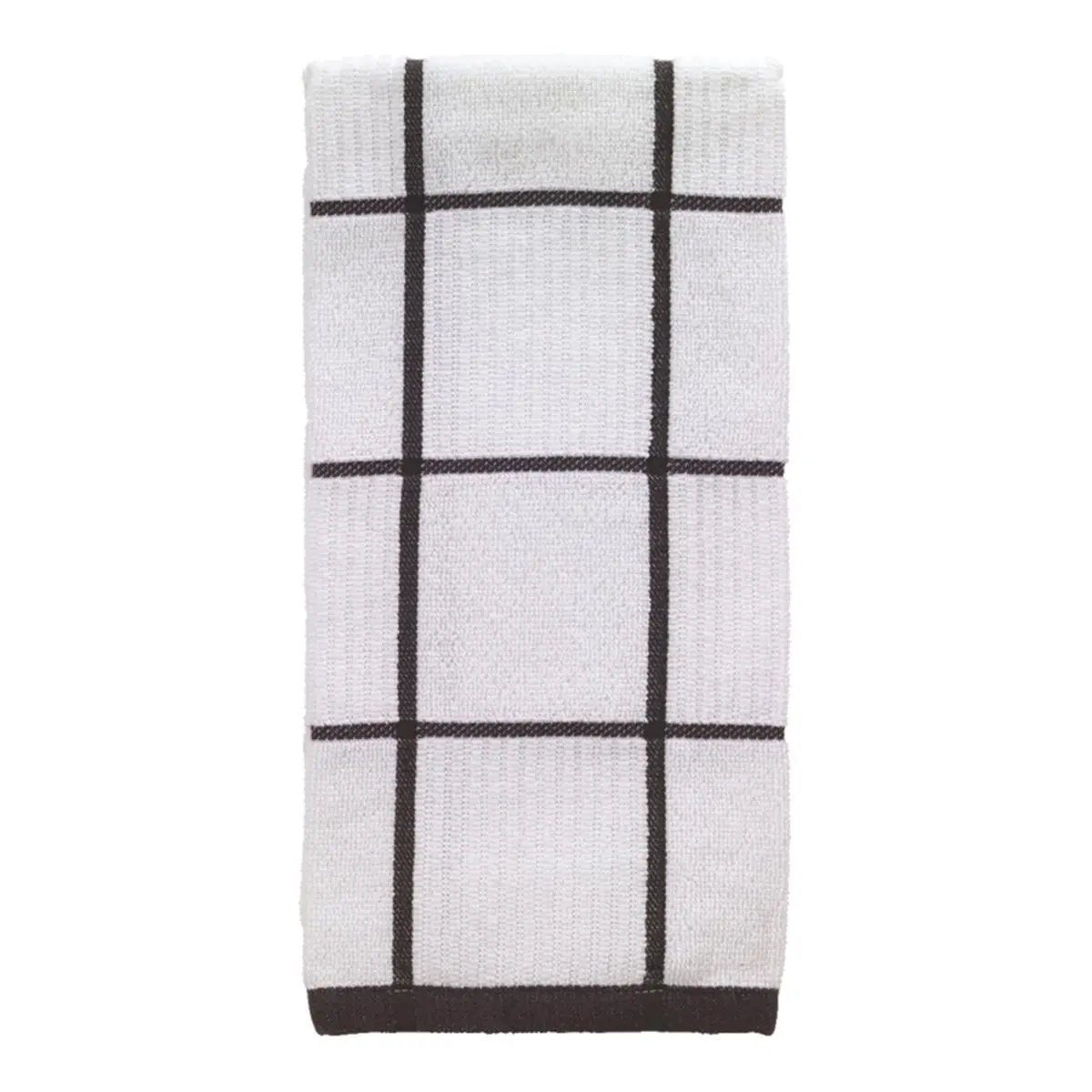 212 MAIN Soft Charcoal Cotton Kitchen Multi-Purpose Cleaning Towels - 16x26 in, Super Absorbent, Reusable, Wipe Clean, Pack of 6, Multi-Purpose Cleaning Cloths