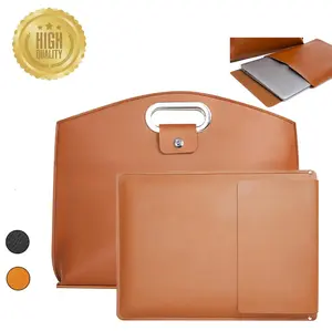 2PCS Laptop Bag for Women Handbag, Waterproof PU Leather 14-16In for Laptops and iPad Cases Macbook Cases, Work Tote Bag Briefcase Laptop purse Durable