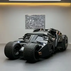 1:24 Batmobile Tumbler Alloy Car Diecasts & Toy Vehicles Car Model Miniature Scale Model Car Toys For Children