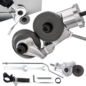 Valentine's Day Gifts Newest Upgraded Electric Drill Plate Cutter Sheet Metal Cutter Tool Metal Nibbler Drill Attachment with Adapter for Men Women DIY Enthusiasts Aluminum Steel Copper Iron Cutting Tool Cordless High-Speed Cut Off nord lock washers bit