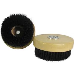 5" Direct Mount Wood Block Rotary Brush