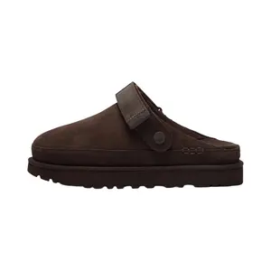 UGG Wmns Goldenstar Clog ''Dusted Cocoa' Summer Beach Clogs Round Toe Slip-On Comfy & Durable Casual Fashion Footwear Shoe Girl