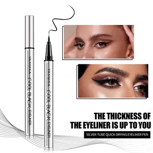 【YANQINA】Long-lasting eyeliner - waterproof, lightweight, long-lasting, plant-based ingredients, 24-hour smooth application, ultra-fine and silky texture