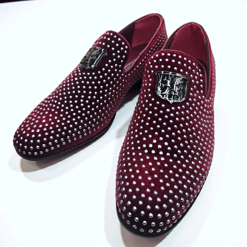 Men Burgundy loafers Men Burgundy loafers