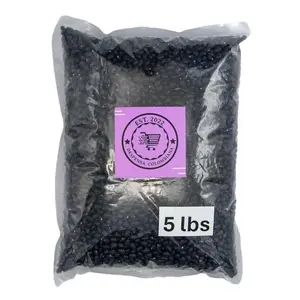 5 lbs Bag - Black Beans | Dry Beans | Savory | Despensa Colombiana