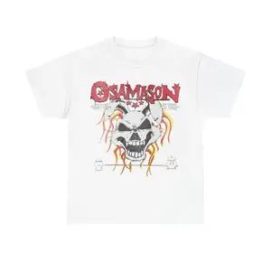 Osamason Psykotic 25 Jumpout Rabbit EU T-Shirt Tee Album Tour Merch, Kids Size Crewneck Sweatshirt, Streetwear Graphic Tee, Y2K Clothes, Hip Hop Rapper T-shirt, Gift For Fan Boys & Girls, Music Tour 90s Merch, Men's Clothing, Birthday, Yarn